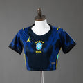 Maillot Seleção Crop Top Femme — Édition Nuit